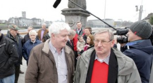 Friendship still going strong 20 years after Eddie bails out Germans
